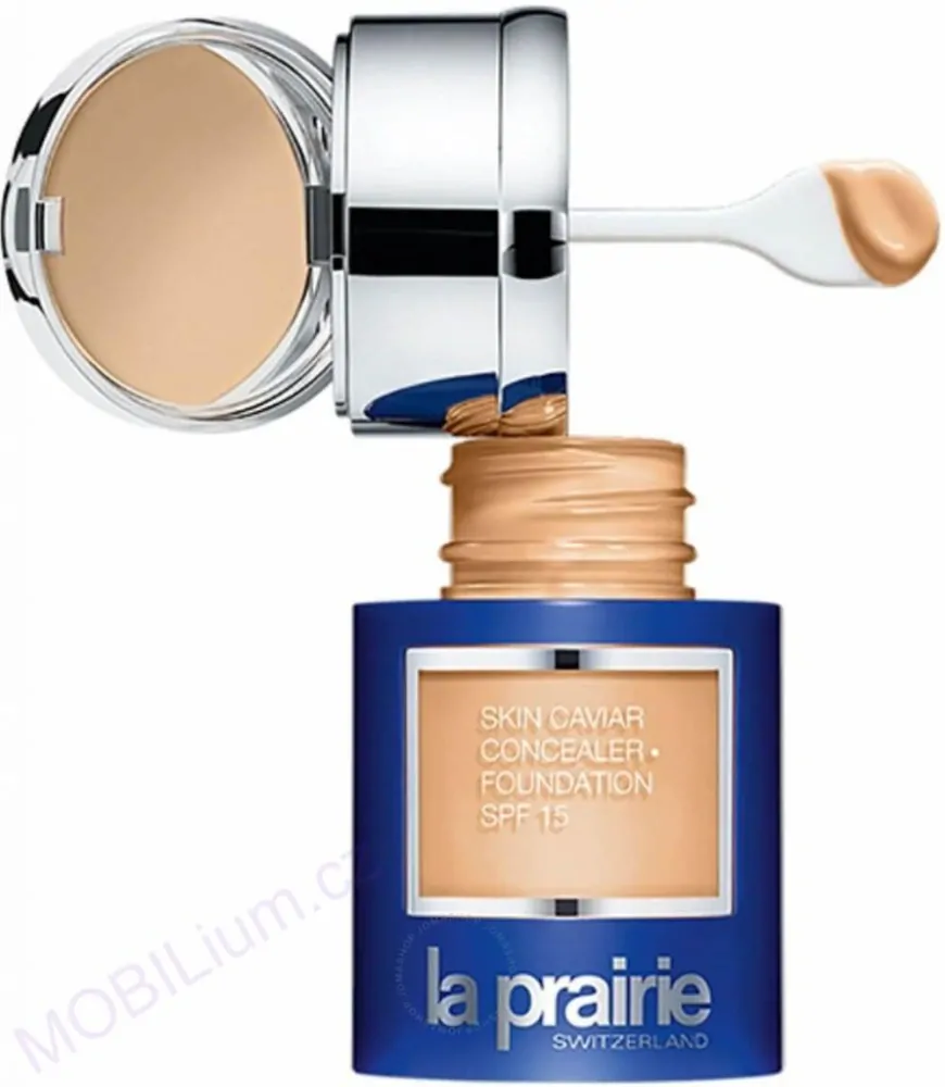 La Prairie luxusní tekutý make-up s korektorem SPF15 Honey Beige 30 ml