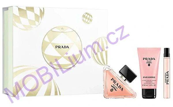 Prada Paradoxe EDP 90 ml + tělové mléko 50 ml + Travel Spray 10 ml