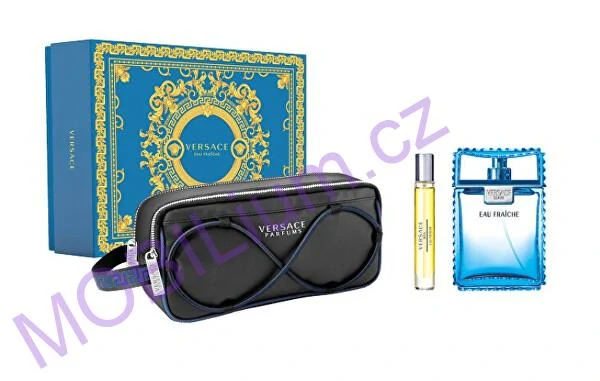 Versace Eau Fraiche Man EDT 100 ml + EDT 10 ml + kosmetická taštička dárková sada