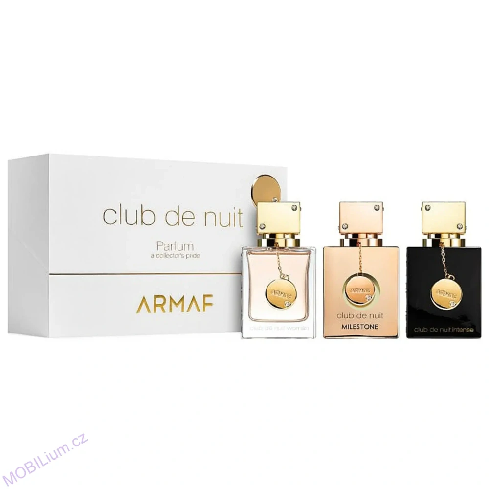 Armaf Club de Nuit Women EDP 30 ml + Club de Nuit Milestone EDP 30 ml + Club de Nuit Intense Woman EDP 30 ml dárková sada