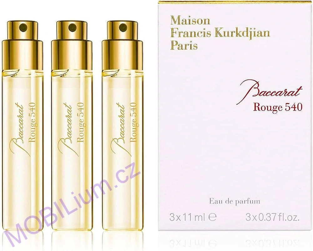 Maison Francis Kurkdjian Baccarat Rouge 540 EDP 3 x 11 ml dárková sada