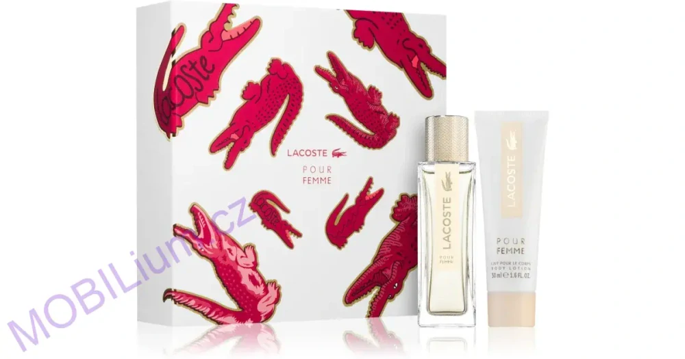 Lacoste Dámské vůně Pour Femme Dárková sada Eau de Parfum Spray 50 ml + tělové mléko 100 1 Stk.
