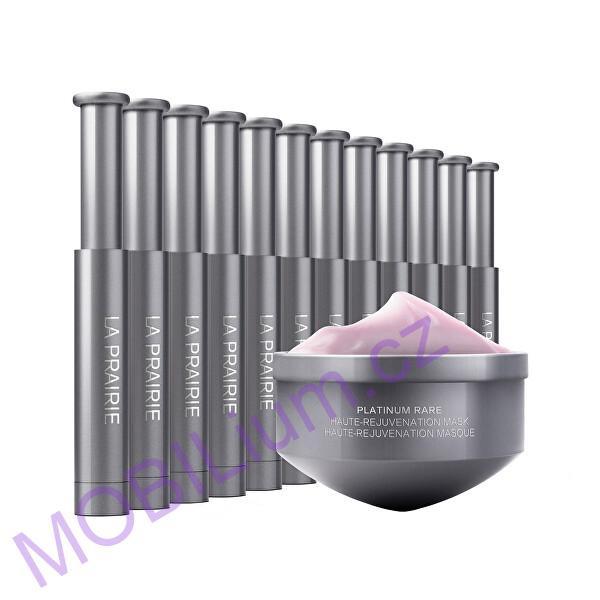 La Prairie Náhradní náplň pro noční dvoufázovou péči pro obnovu pleťových buněk Platinum Rare (Haute-Rejuvenation Mask Refill) 20 ml + 12 x 0,7 ml