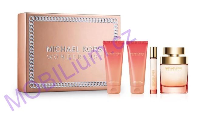 Michael Kors Wonderlust - EDP 100 ml + sprchový gel 100 ml + tělové mléko 100 ml + EDP 10 ml