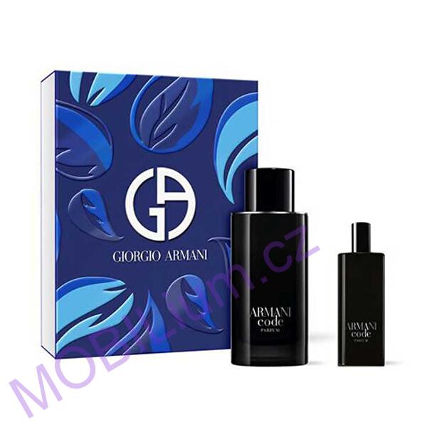 Giorgio Armani Code Parfum Spring Edition - EDP125 ml (plnitelný) + EDP15 ml