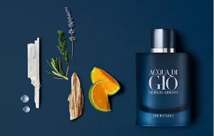 Giorgio Armani Acqua di Giò Profondo parfémovaná voda pánská 200 ml plnitelná