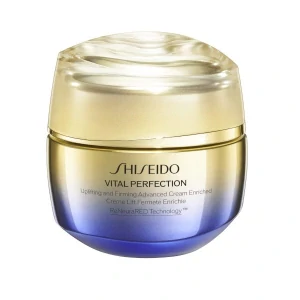 Shiseido Vital Perfection Uplifting and Firming Advanced Cream Enriched zpevňující krém pro normální a suchou pleť 50 ml