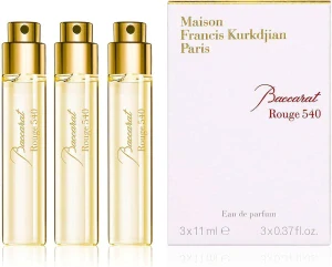 Maison Francis Kurkdjian Baccarat Rouge 540 EDP 3 x 11 ml dárková sada