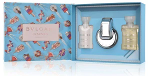 Bvlgari Omnia Crystalline EDT 40 ml + tělové mléko 40 ml + sprchový gel 40 ml dárková sada