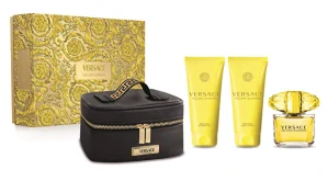 Versace Yellow Diamond toaletní voda 90 ml + sprchový a koupelový gel 100 ml + tělové mléko 100 ml + kosmetická taška