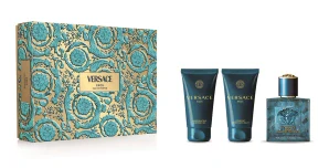 Versace Eros EDP 50 ml + sprchový gel 50 ml + balzám po holení 50 ml dárková sada