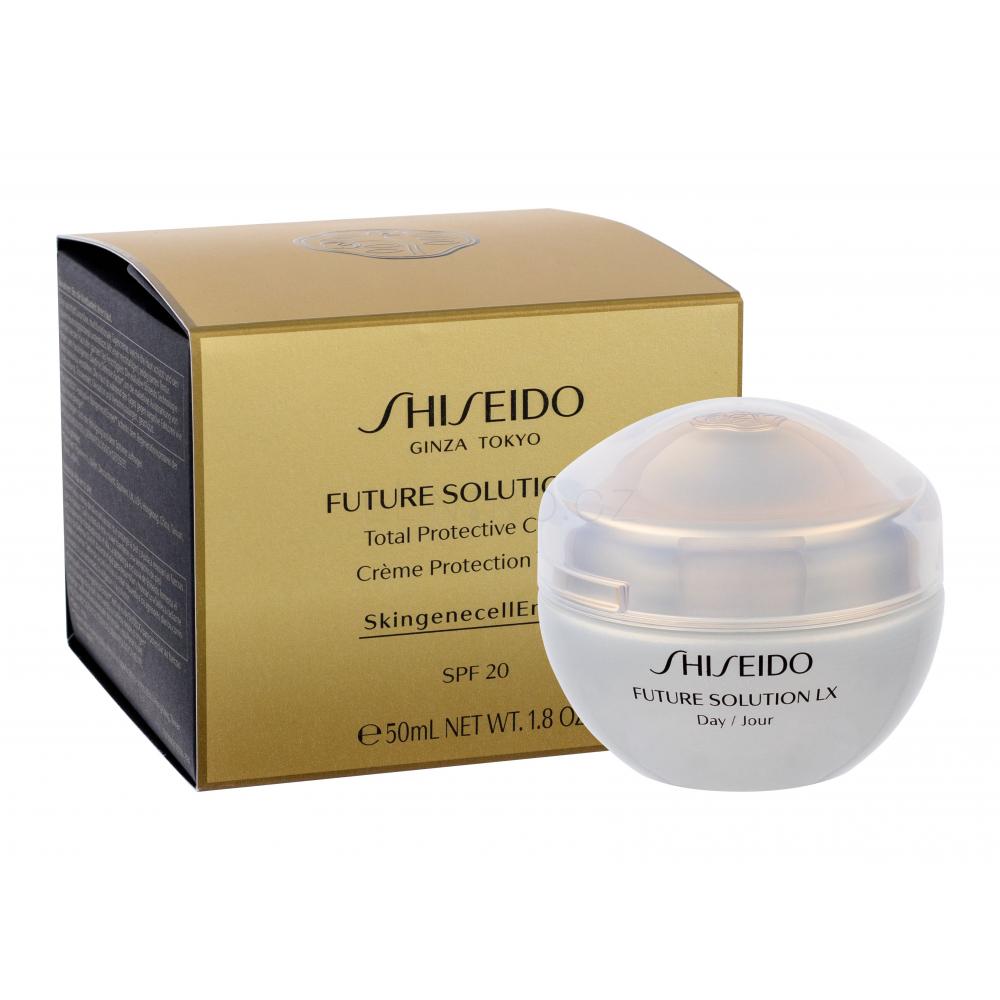 Shiseido Future Solution LX Total Protective Cream SPF20 denní pleťový krém proti vráskám 50 ml