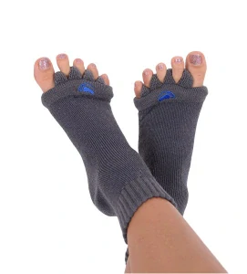 Happy Feet Adjustační ponožky Charcoal - Velikost: S (35 - 38)