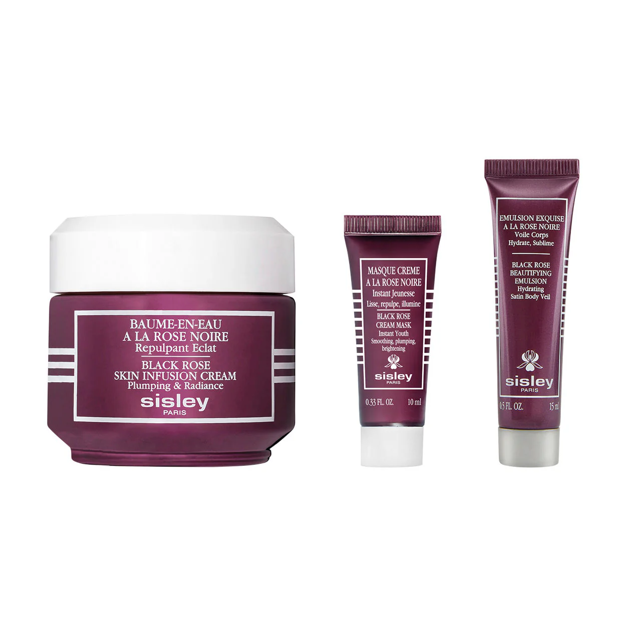 Sisley Dárková sada Black Rose Skin Infusion Cream Discovery Program Set