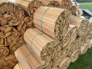 Valašský český modřínový šindel rovný 40 cm