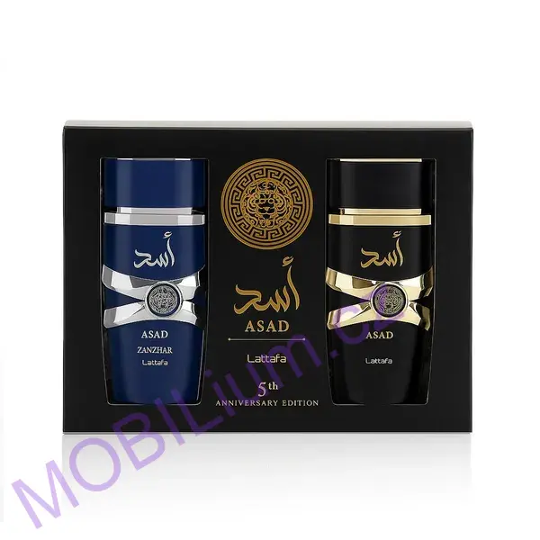 Lattafa Asad EDP Asad 100 ml + EDP Asad Zanzibar 100 ml