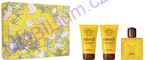 Versace Eros Versace Eros Energy EDP 50 ml + parfémovaný sprchový gel 50 ml + balzám po holení 50 ml