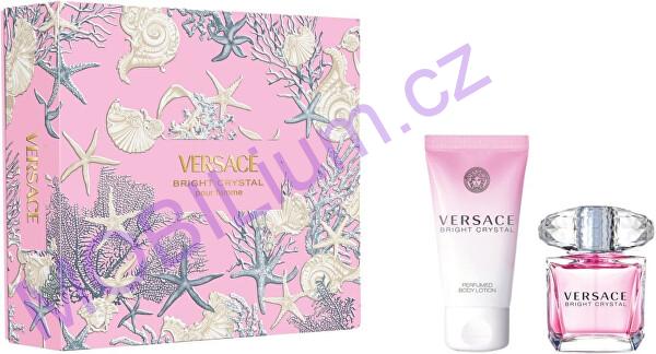Versace Bright Crystal EDT 30 ml + tělové mléko 50 ml dárková sada