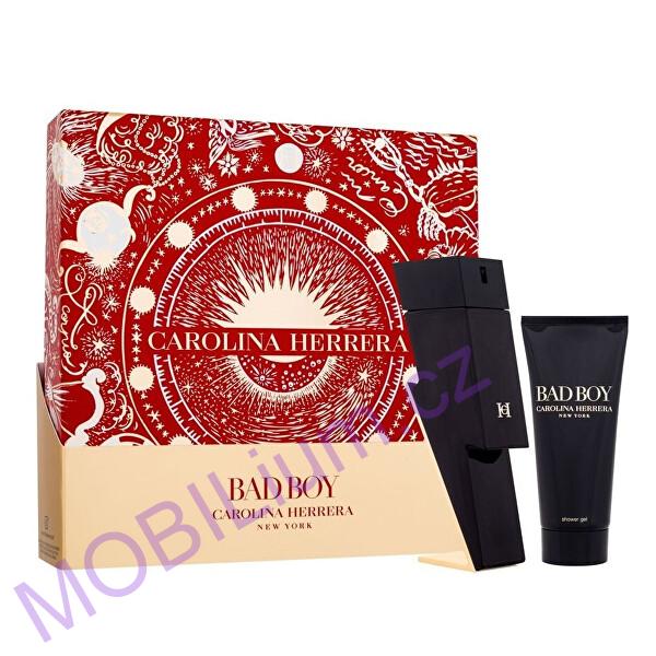 Carolina Herrera Bad Boy pro muže EDT 100 ml + sprchový gel 100 ml dárková sada