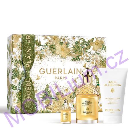 Guerlain Aqua Allegoria Forte Mandarine Basilic - EDP 75 ml + tělové mléko 75 ml + EDP 7,5 ml