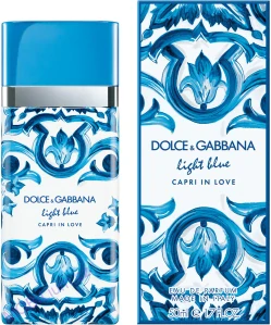 Dolce & Gabbana Light Blue Capri In Love parfémovaná voda dámská 50 ml
